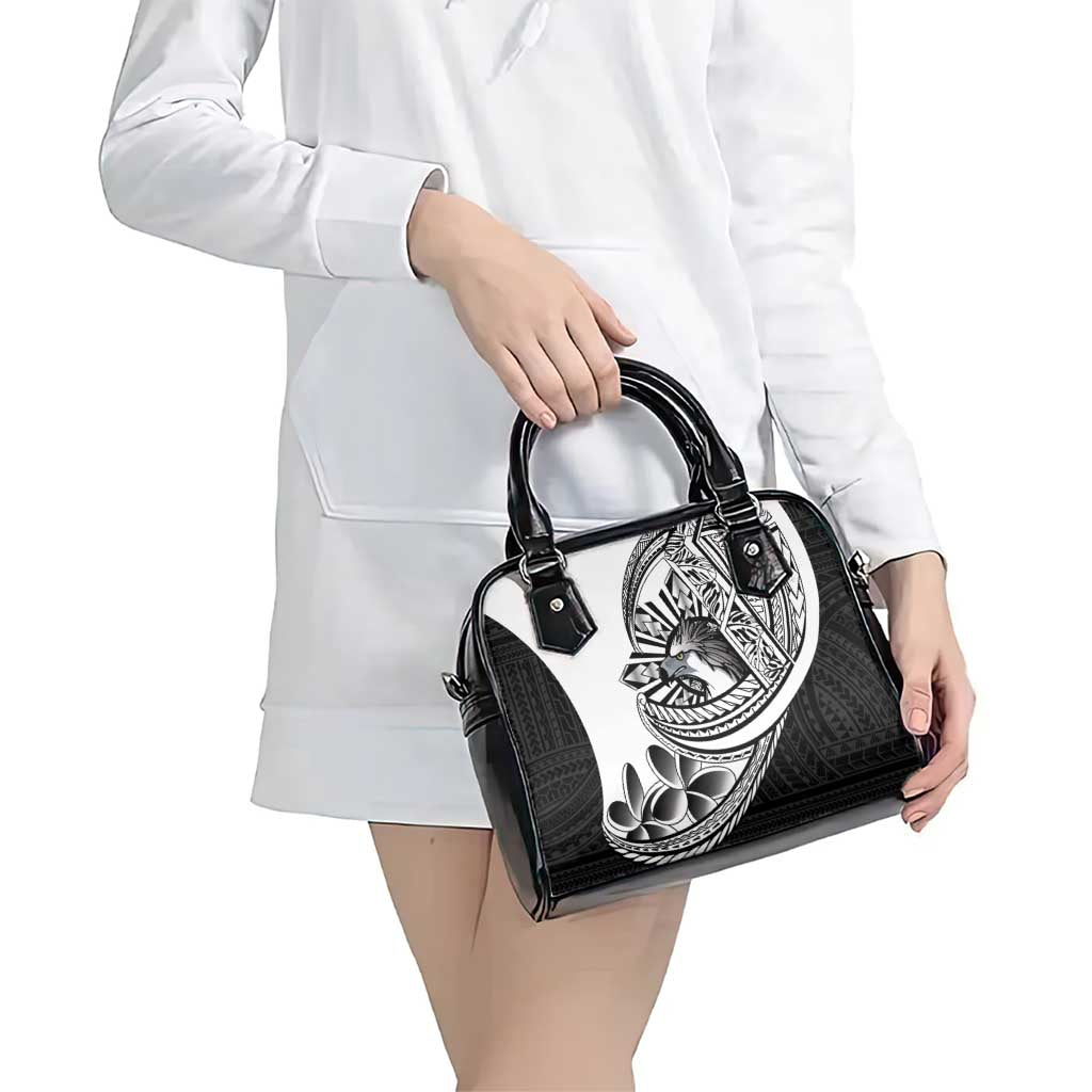 Philippines Eagle Sun Shoulder Handbag Filipino Agila Polynesian Tattoo Black Color LT14 - Polynesian Pride