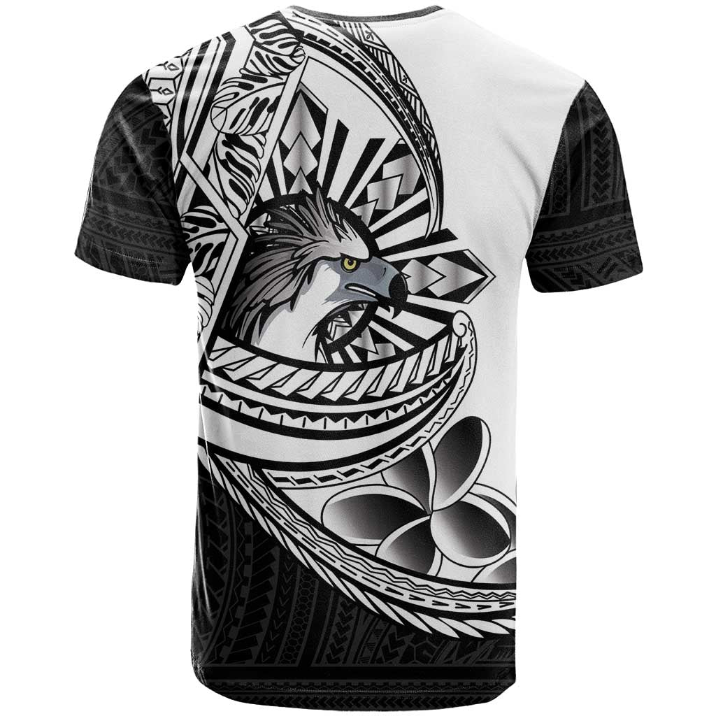 Philippines Eagle Sun T Shirt Filipino Agila Polynesian Tattoo Black Color