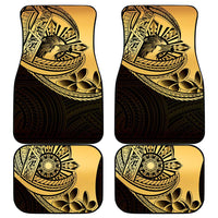 Philippines Eagle Sun Car Mats Filipino Agila Polynesian Tattoo Gold Color LT14 - Polynesian Pride