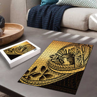 Philippines Eagle Sun Puzzle Filipino Agila Polynesian Tattoo Gold Color