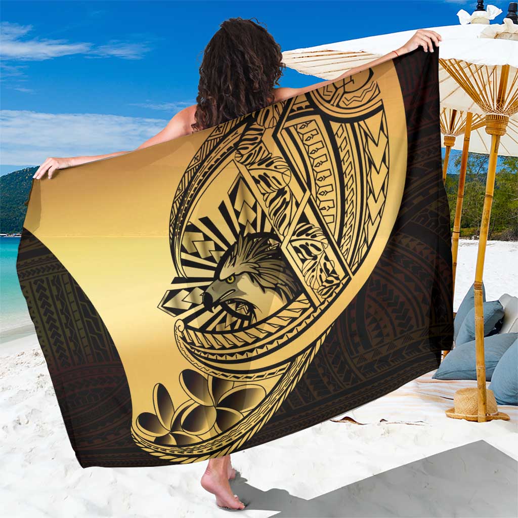 Philippines Eagle Sun Sarong Filipino Agila Polynesian Tattoo Gold Color