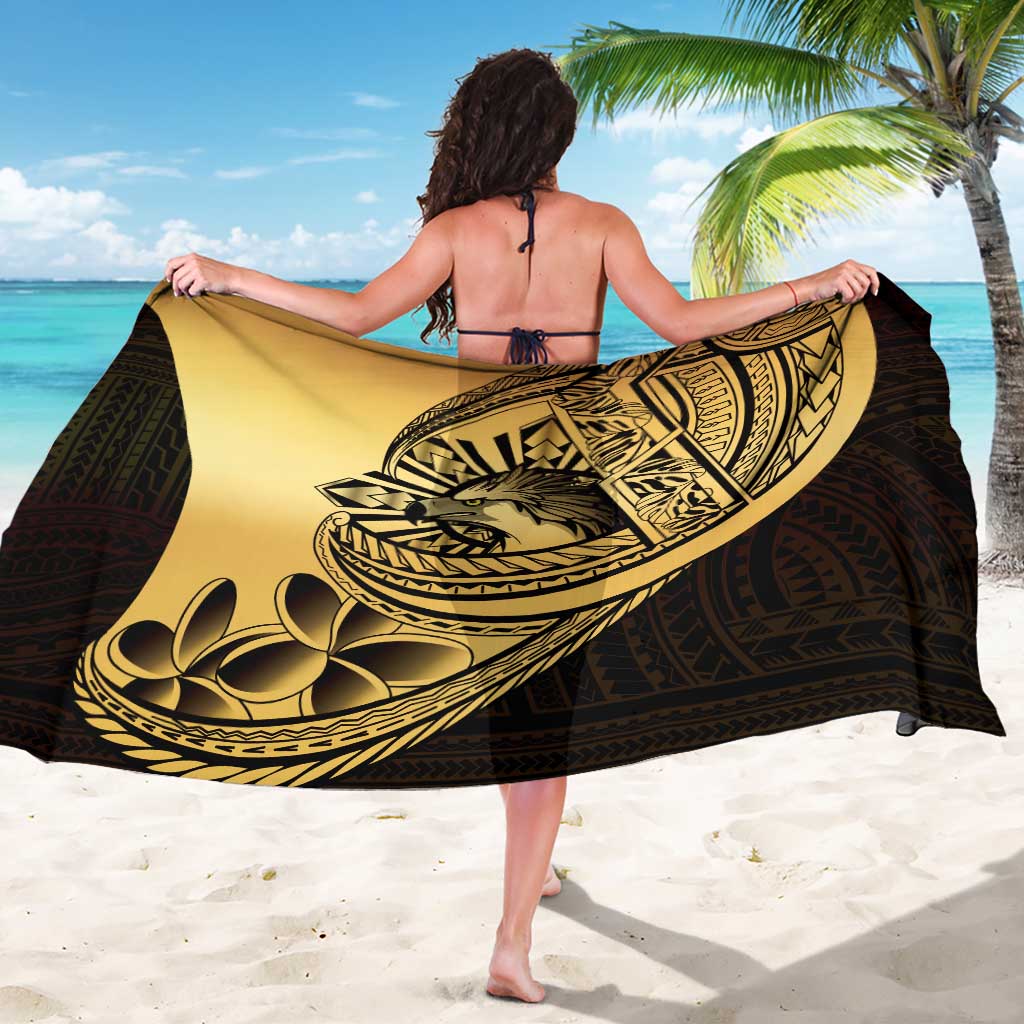 Philippines Eagle Sun Sarong Filipino Agila Polynesian Tattoo Gold Color