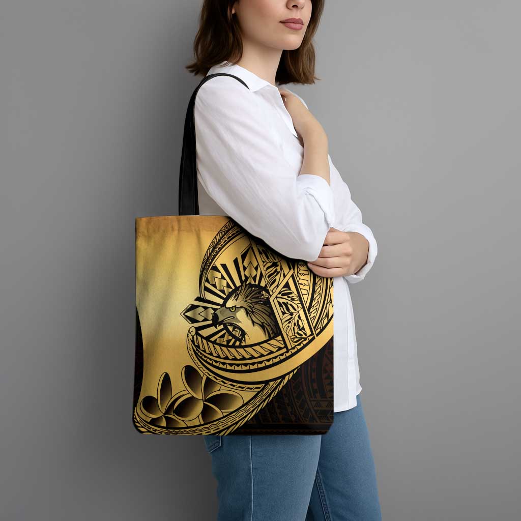Philippines Eagle Sun Tote Bag Filipino Agila Polynesian Tattoo Gold Color LT14 - Polynesian Pride