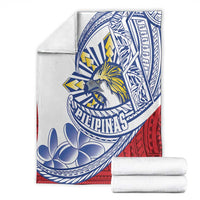 Philippines Eagle Sun Blanket Filipino Agila Polynesian Tattoo Flag Color