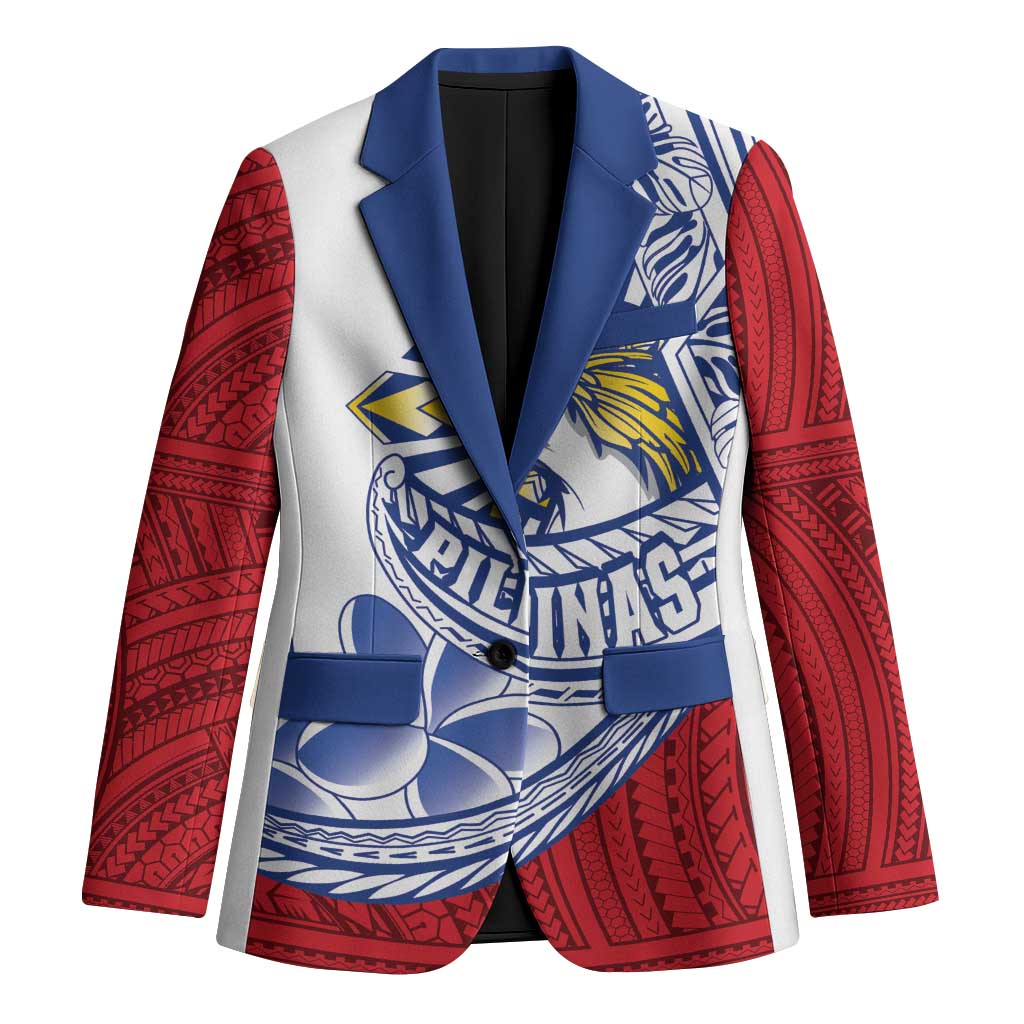 Philippines Eagle Sun Blazer Filipino Agila Polynesian Tattoo Flag Color