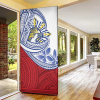 Philippines Eagle Sun Door Cover Filipino Agila Polynesian Tattoo Flag Color LT14 - Polynesian Pride