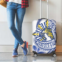 Philippines Eagle Sun Luggage Cover Filipino Agila Polynesian Tattoo Flag Color