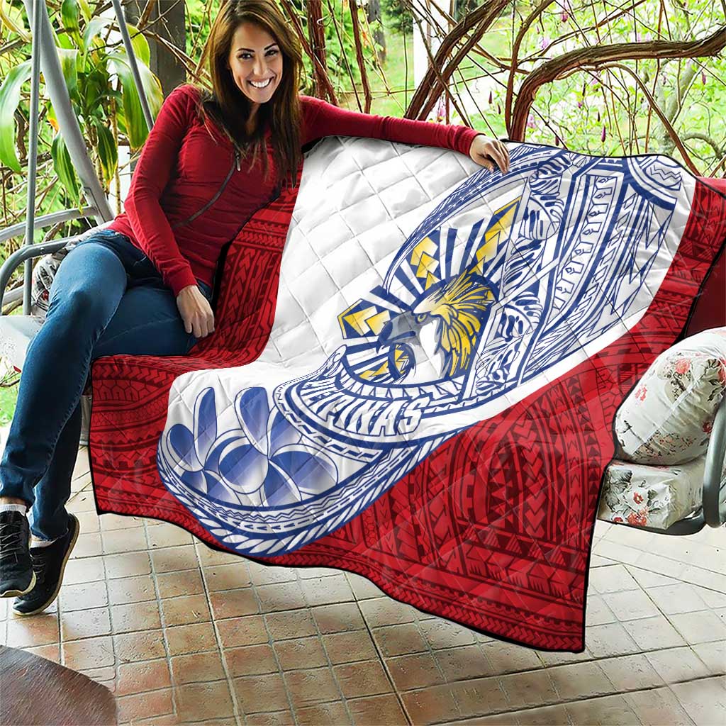 Philippines Eagle Sun Quilt Filipino Agila Polynesian Tattoo Flag Color