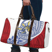 Philippines Eagle Sun Travel Bag Filipino Agila Polynesian Tattoo Flag Color
