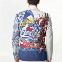 Filipino American History Month Blazer Philippines Agila USA Eagle Mix Flag LT14 - Polynesian Pride