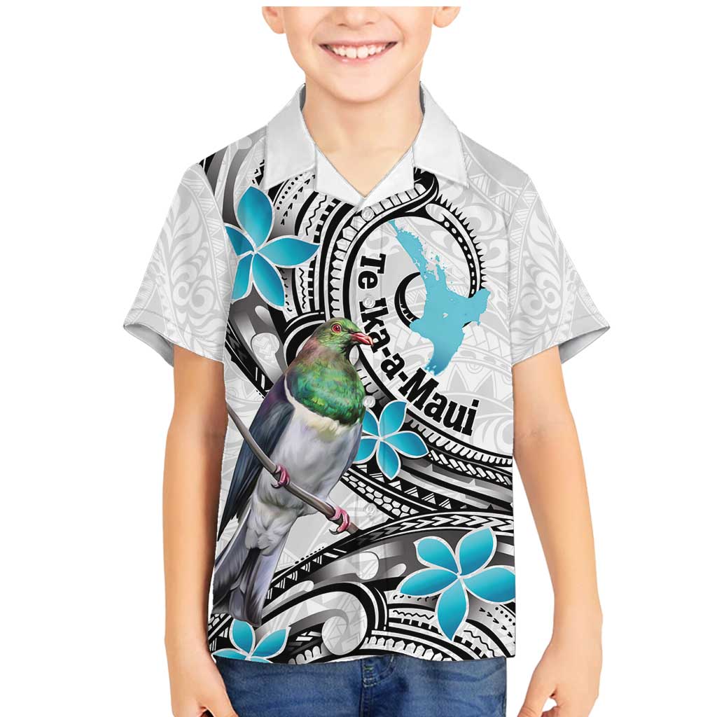 Aotearoa Te Ika-a-Maui Family Matching Mermaid Dress and Hawaiian Shirt South Island Kekeru Maori Koru
