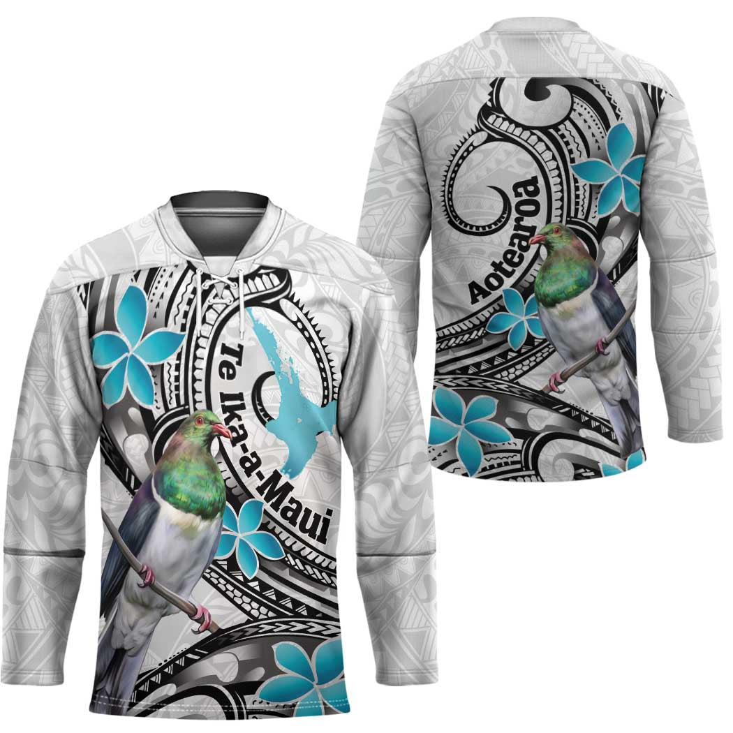 Aotearoa Te Ika-a-Maui Hockey Jersey South Island Kekeru Maori Koru - Polynesian Pride