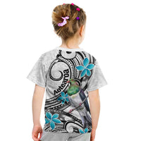 Aotearoa Te Ika-a-Maui Kid T Shirt South Island Kekeru Maori Koru LT14 - Polynesian Pride