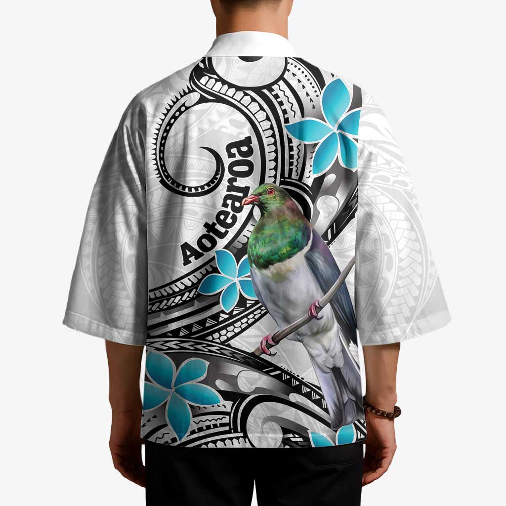 Aotearoa Te Ika-a-Maui Kimono South Island Kekeru Maori Koru - Polynesian Pride