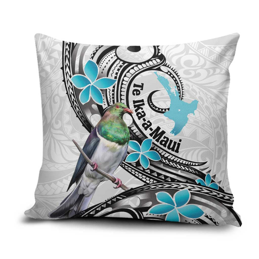 Aotearoa Te Ika-a-Maui Pillow Cover South Island Kekeru Maori Koru - Polynesian Pride