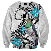 Aotearoa Te Ika-a-Maui Sweatshirt South Island Kekeru Maori Koru LT14 - Polynesian Pride