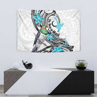 Aotearoa Te Ika-a-Maui Tapestry South Island Kekeru Maori Koru LT14 - Polynesian Pride