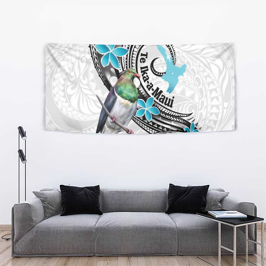 Aotearoa Te Ika-a-Maui Tapestry South Island Kekeru Maori Koru LT14 - Polynesian Pride