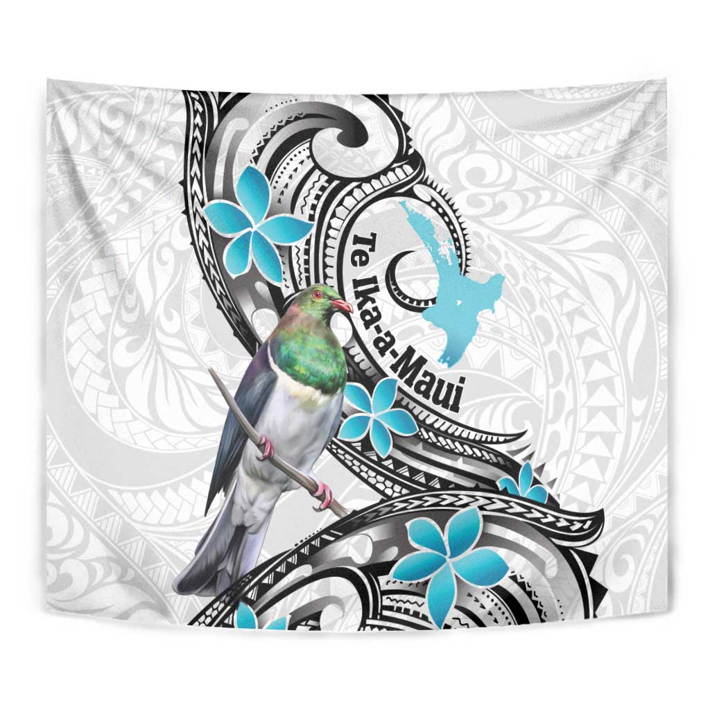 Aotearoa Te Ika-a-Maui Tapestry South Island Kekeru Maori Koru LT14 - Polynesian Pride