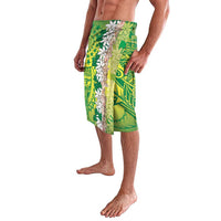 Cook Islands Tiare Maori With Conch Shell Lavalava Pasifika Fest Polynesian Tattoo Green