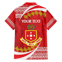 Personalised Kolisi Tonga College Atele Family Matching Summer Maxi Dress and Hawaiian Shirt Mate Maa Tonga 142 Years Anniversary