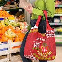 Personalised Kolisi Tonga College Atele Grocery Bag Mate Maa Tonga 142 Years Anniversary