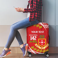 Personalised Kolisi Tonga College Atele Luggage Cover Mate Maa Tonga 142 Years Anniversary
