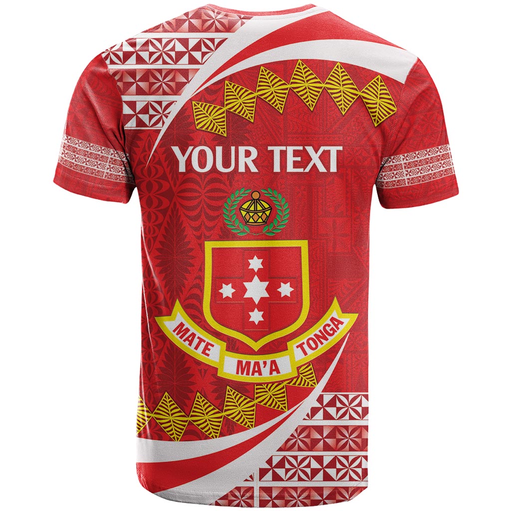 Personalised Kolisi Tonga College Atele T Shirt Mate Maa Tonga 142 Years Anniversary
