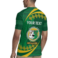 Personalised Tonga Liahona-Saineha High School Rugby Jersey Happy 76 Years Anniversary