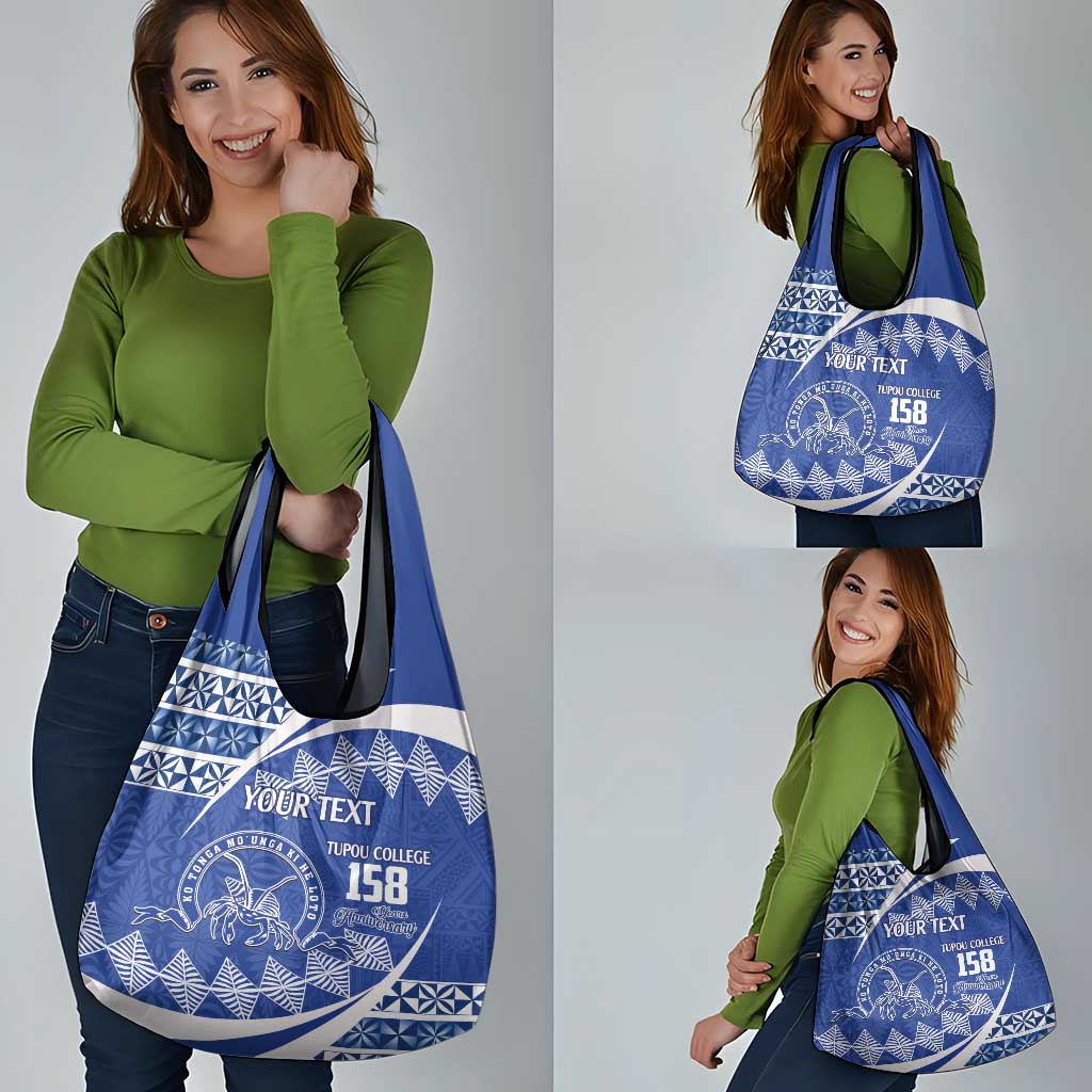 Personalised Tonga Tupou College Toloa Grocery Bag Happy 158 Years Anniversary