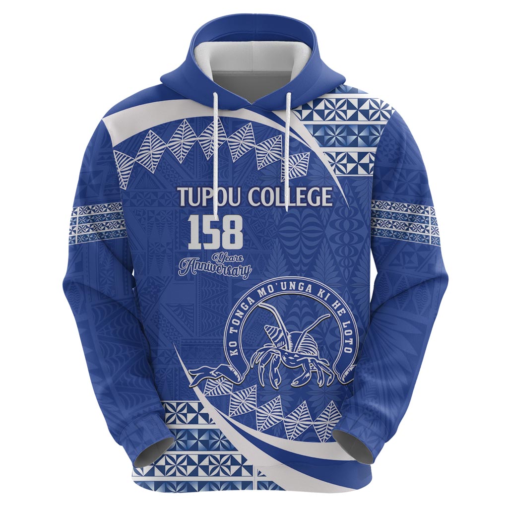 Personalised Tonga Tupou College Toloa Hoodie Happy 158 Years Anniversary