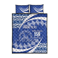 Personalised Tonga Tupou College Toloa Quilt Bed Set Happy 158 Years Anniversary