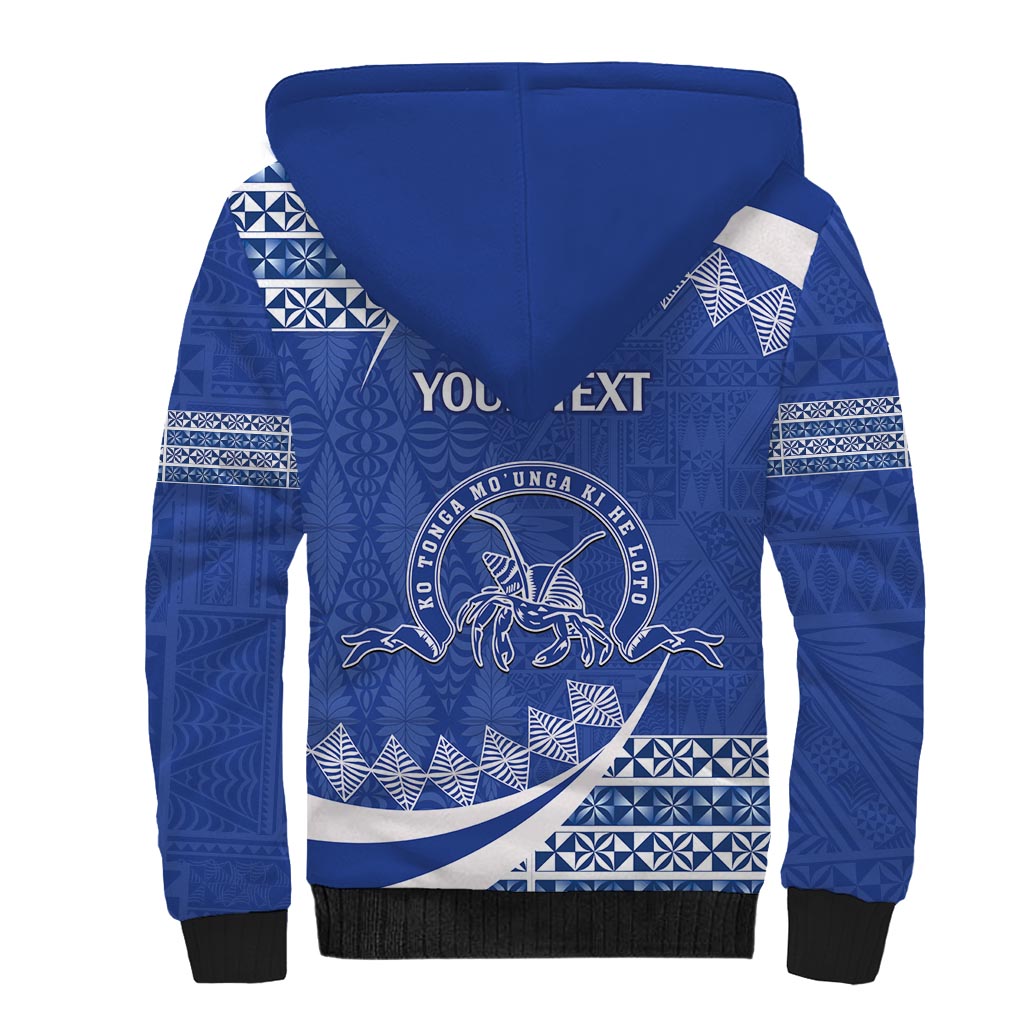 Personalised Tonga Tupou College Toloa Sherpa Hoodie Happy 158 Years Anniversary