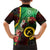 Long God Yumi Stanap Vanuatu Kid Hawaiian Shirt Tropical Flowers Aboriginal Pattern