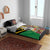 Tamtam Drum Vanuatu Bedding Set Boar Tusk Aboriginal Flag Style