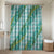 Hawaii Jade Vine Lei Bathroom Set Aloha Palaka Motif - Turquoise - Polynesian Pride