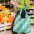Hawaii Jade Vine Lei Grocery Bag Aloha Palaka Motif - Turquoise - Polynesian Pride