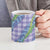 Hawaii Jade Vine Lei Ceramic Mug Aloha Palaka Motif - Purple - Polynesian Pride