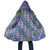 Hawaii Jade Vine Lei Cloak Aloha Palaka Motif - Purple - Polynesian Pride