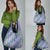 Hawaii Jade Vine Lei Grocery Bag Aloha Palaka Motif - Purple - Polynesian Pride
