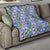 Hawaii Jade Vine Lei Quilt Aloha Palaka Motif - Purple - Polynesian Pride