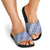 Hawaii Jade Vine Lei Slide Sandals Aloha Palaka Motif - Purple - Polynesian Pride