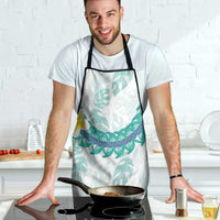 Jade Vine Lei Hawaii Apron Aloha Seamless Tropical Leaves - Polynesian Pride