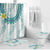 Jade Vine Lei Hawaii Bathroom Set Aloha Seamless Tropical Leaves - Polynesian Pride