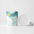 Jade Vine Lei Hawaii Ceramic Mug Aloha Seamless Tropical Leaves - Polynesian Pride