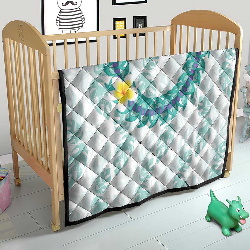 Jade Vine Lei Hawaii Quilt Aloha Seamless Tropical Leaves - Polynesian Pride