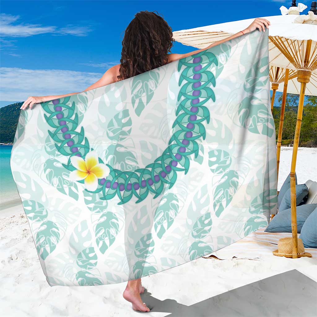 Jade Vine Lei Hawaii Sarong Aloha Seamless Tropical Leaves - Polynesian Pride
