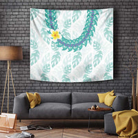 Jade Vine Lei Hawaii Tapestry Aloha Seamless Tropical Leaves - Polynesian Pride