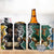 Rugby 2025 Championship 4 in 1 Can Cooler Tumbler Southern Hemisphere Countries Mascots - Polynesian Pride