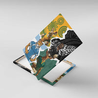 Rugby 2025 Championship Canvas Wall Art Southern Hemisphere Countries Mascots - Polynesian Pride